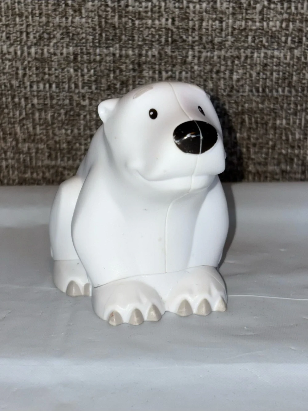 Fisher Price Little People White POLAR BEAR Choo Choo Zoo Train Replacement 2018